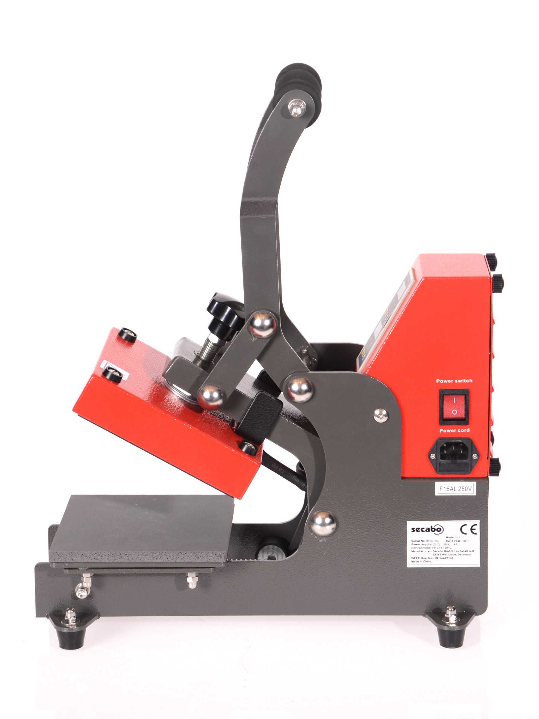 Secabo TC1 termo preša 15cm x 15cm