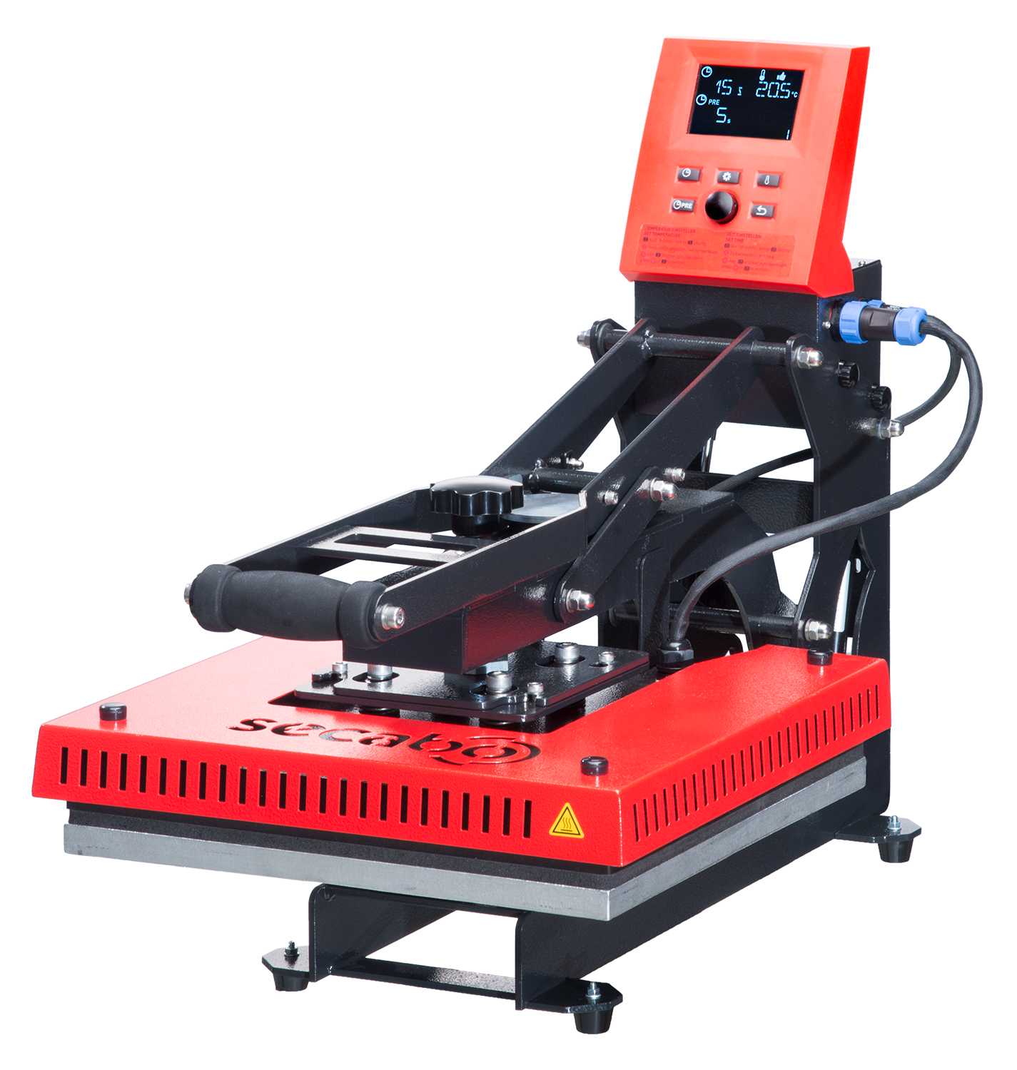 Secabo TC5 SMART modularna termo preša 38cm x 38cm