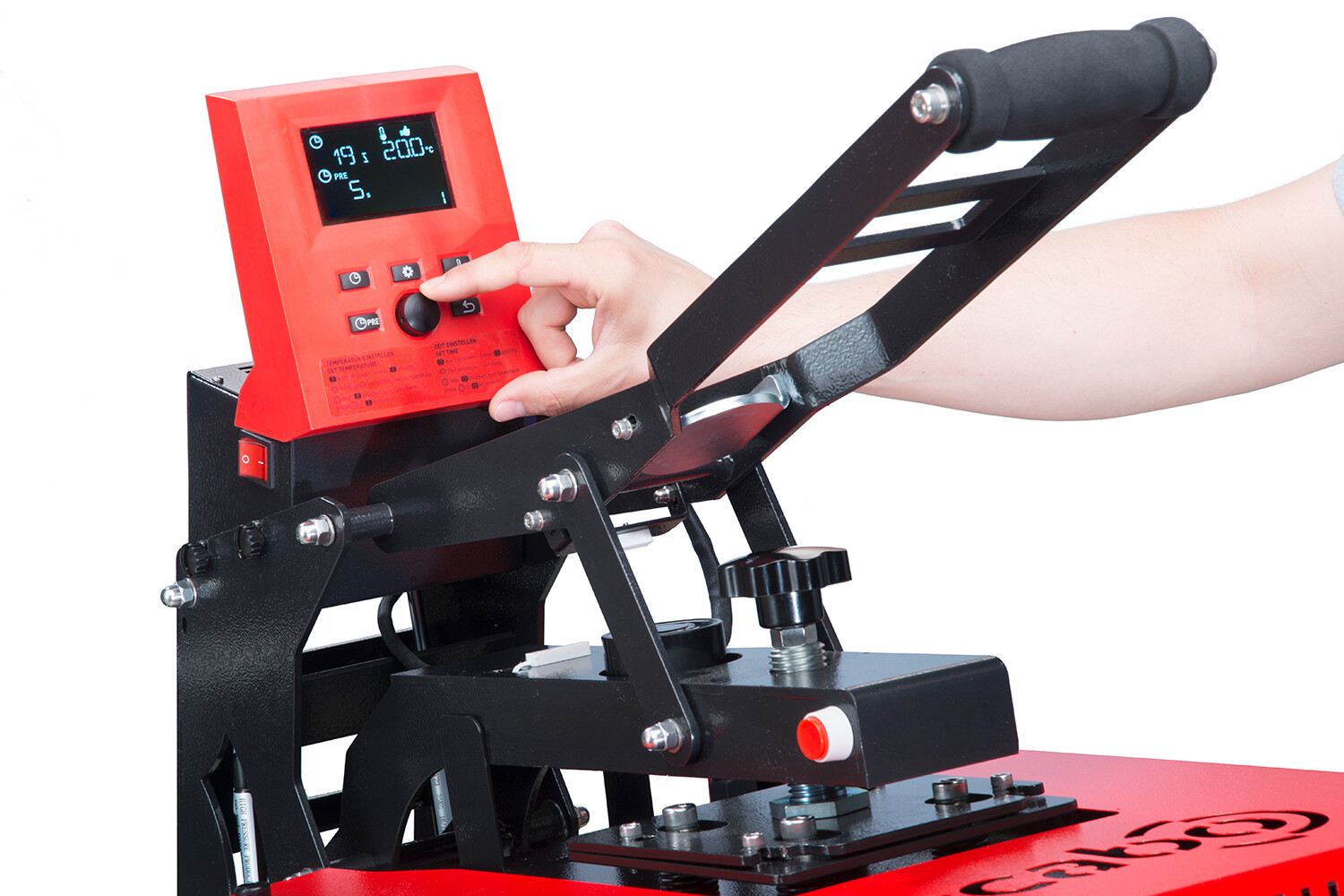 Secabo TC5 SMART MEMBRAN modularna termo preša 38cm x 38cm