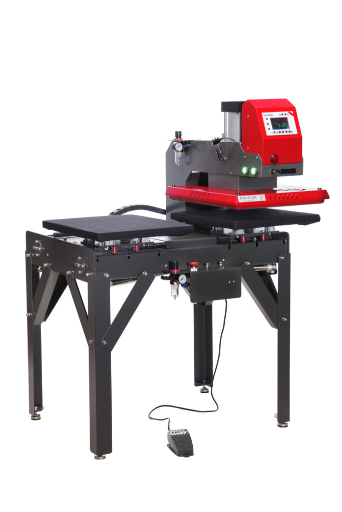 Secabo TPD7 PREMIUM automatska pneumatska termo preša s dvije stanice 40cm x 50cm