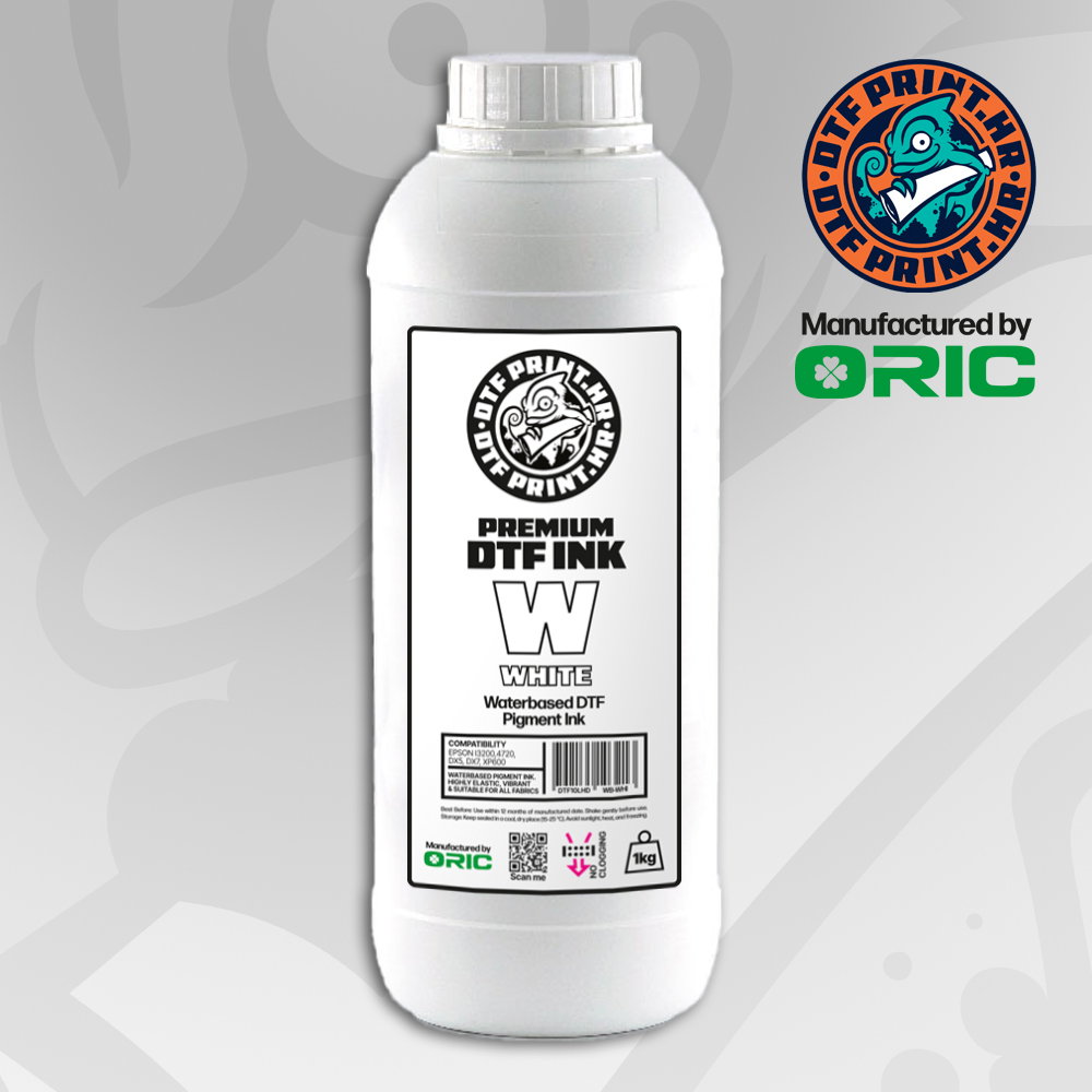 DTF Premium pigmentna boja za inkjet printere - 1l - White