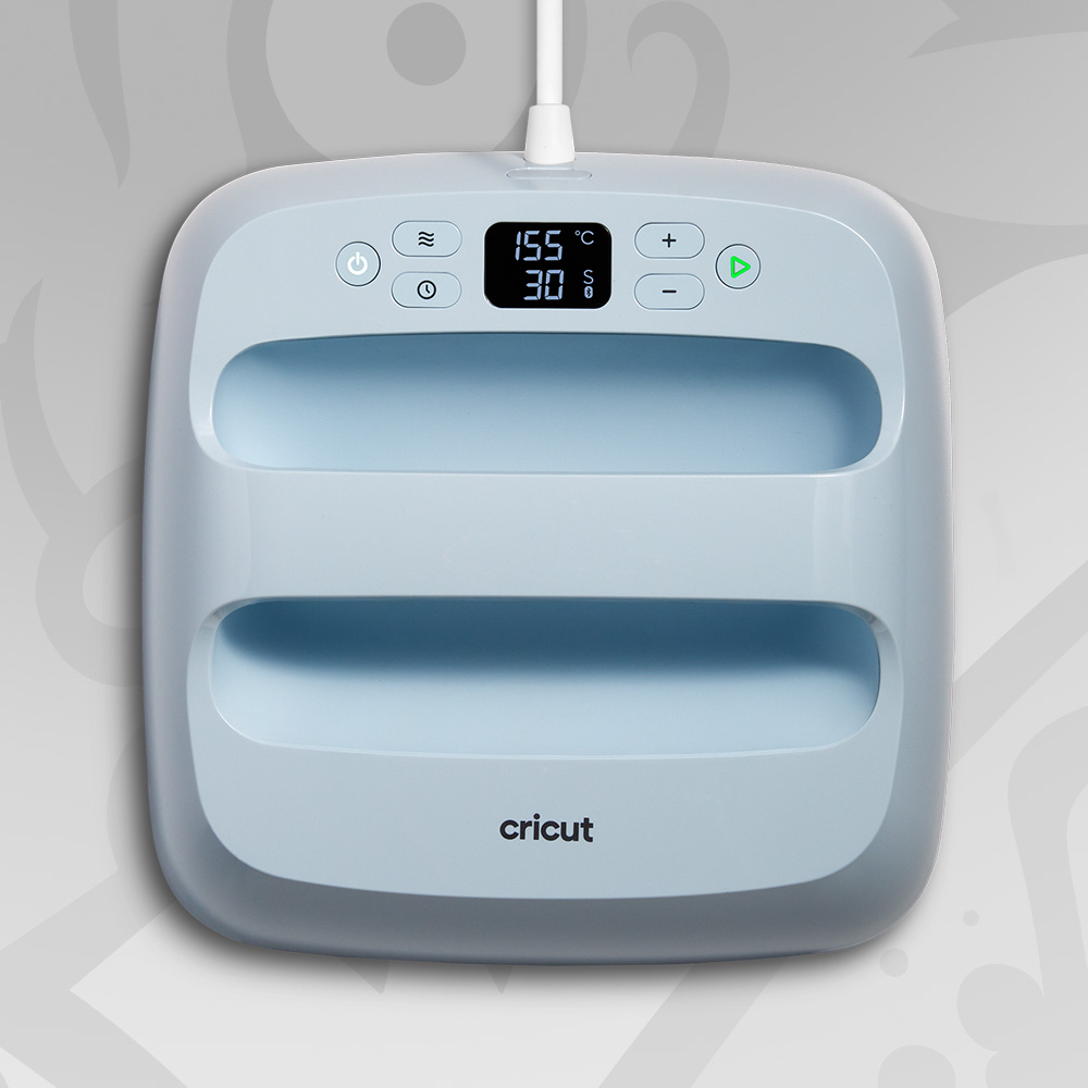 Cricut EasyPress 3, kompaktna termo preša  22.5cm x 22.5cm, 205°C, Bluetooth®